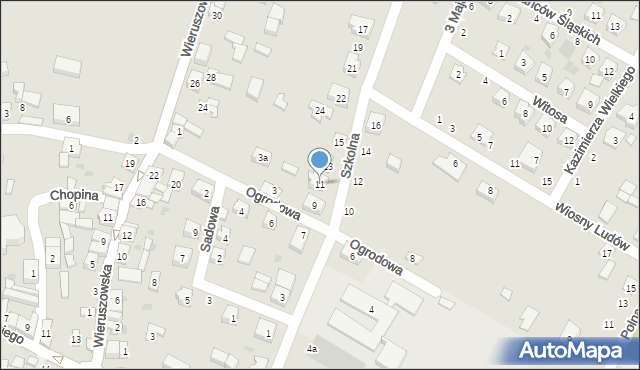 Bolesławiec, Szkolna, 11, mapa Bolesławca