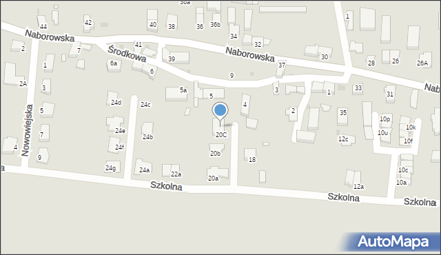 Brzeg Dolny, Szkolna, 20D, mapa Brzeg Dolny