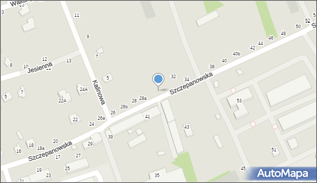 Brzesko, Szczepanowska, 30a, mapa Brzesko