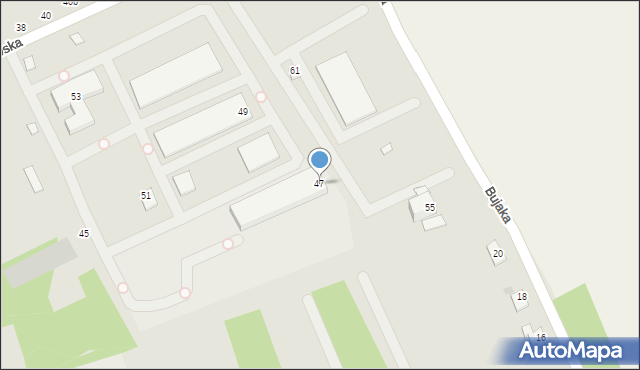 Brzesko, Szczepanowska, 47, mapa Brzesko