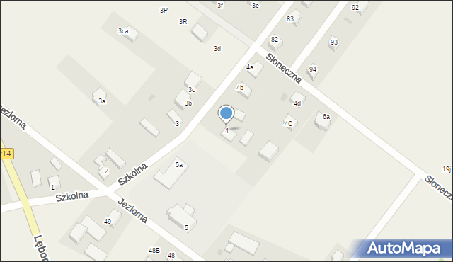 Bukowina, Szkolna, 2, mapa Bukowina