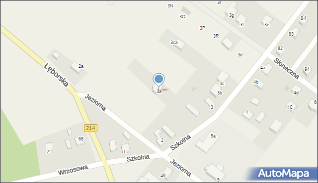 Bukowina, Szkolna, 7, mapa Bukowina