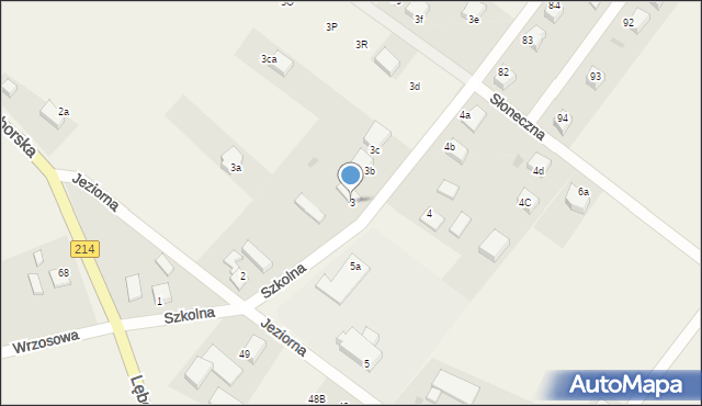 Bukowina, Szkolna, 9, mapa Bukowina