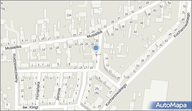 Bytom, Szczęść Boże, 5, mapa Bytomia