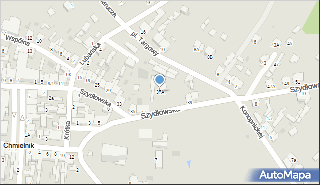 Chmielnik, Szydłowska, 37A, mapa Chmielnik