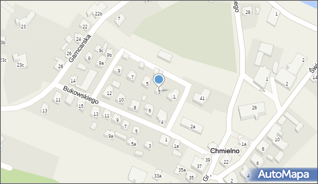 Chmielno, Szotowskiego Józefa, ks., 3, mapa Chmielno