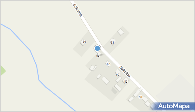 Chmielowice, Szkolna, 64, mapa Chmielowice