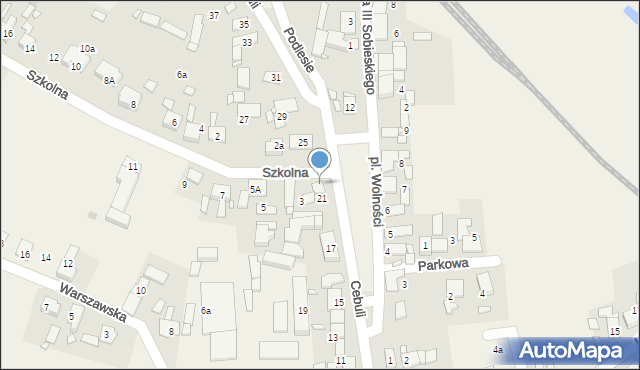 Chróścice, Szkolna, 1, mapa Chróścice