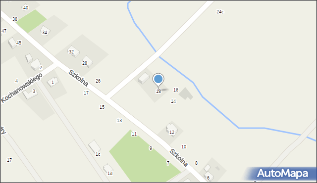 Chwałowice, Szkolna, 18, mapa Chwałowice