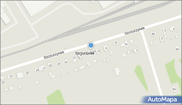 Ciechanów, Szczurzynek, 11, mapa Ciechanów