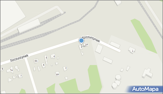 Ciechanów, Szczurzynek, 2, mapa Ciechanów