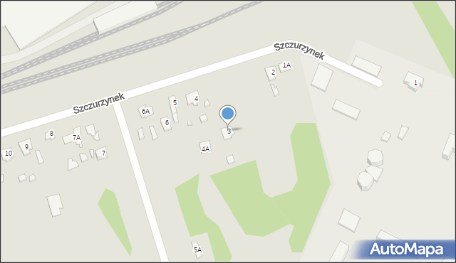 Ciechanów, Szczurzynek, 3, mapa Ciechanów