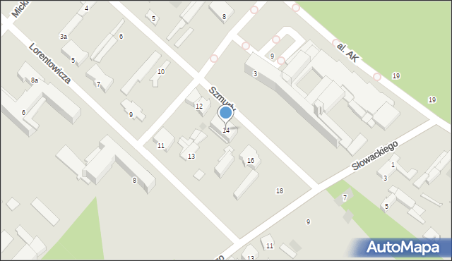 Ciechocinek, Szmurły Jana, dr., 14, mapa Ciechocinek