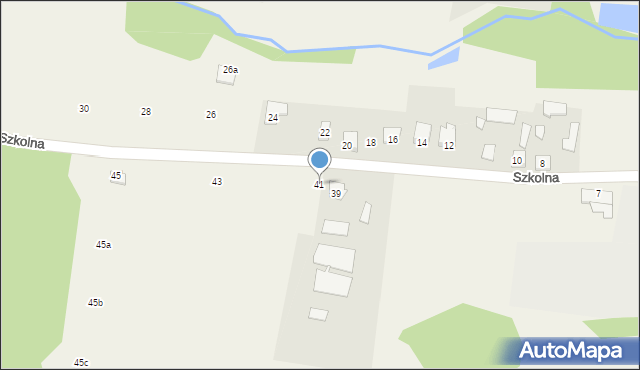 Czaplinek, Szkolna, 41, mapa Czaplinek