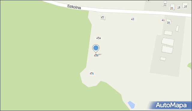 Czaplinek, Szkolna, 45b, mapa Czaplinek
