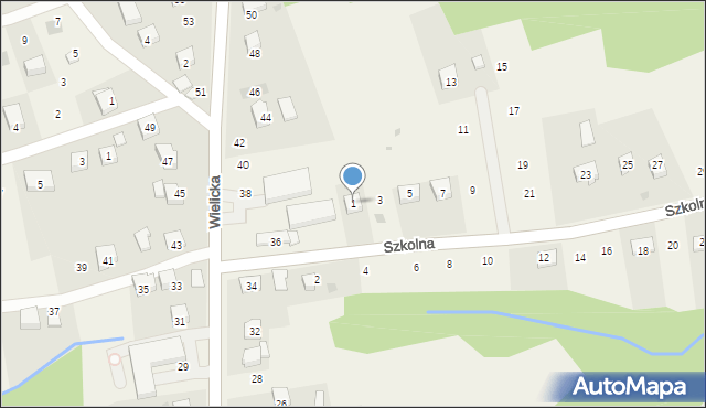 Czechówka, Szkolna, 1, mapa Czechówka