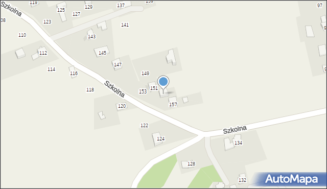 Czechówka, Szkolna, 155, mapa Czechówka