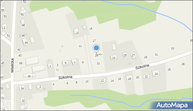 Czechówka, Szkolna, 19, mapa Czechówka