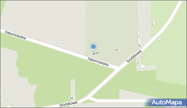 Czeladź, Szybikowa, 46, mapa Czeladź