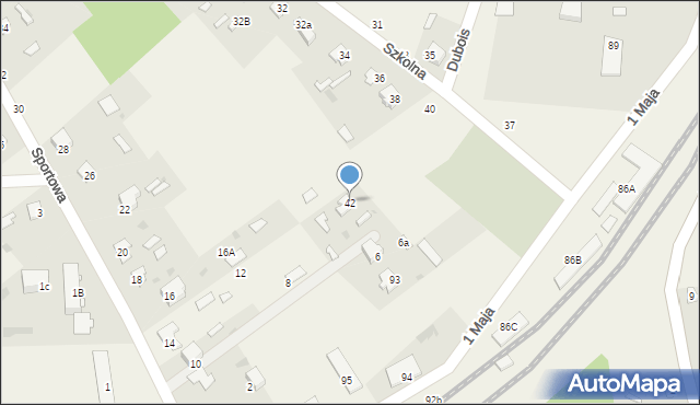 Czeremcha, Szkolna, 42, mapa Czeremcha