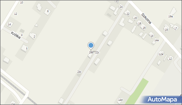 Czernikowo, Szkolna, 24b, mapa Czernikowo