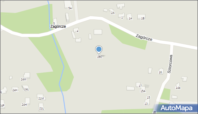 Dąbrowa Górnicza, Sztorcowa, 16C, mapa Dąbrowa Górnicza