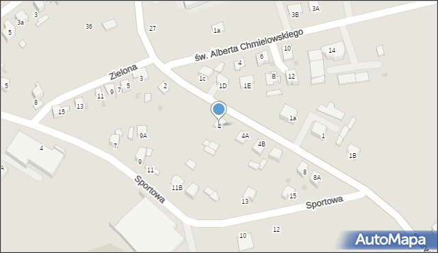 Dąbrowa Tarnowska, Szarwarska, 4, mapa Dąbrowa Tarnowska