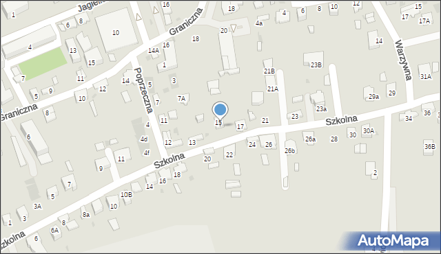 Dąbrowa Tarnowska, Szkolna, 15A, mapa Dąbrowa Tarnowska