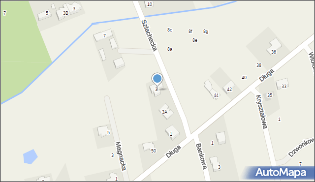 Dawidy Bankowe, Szlachecka, 5, mapa Dawidy Bankowe