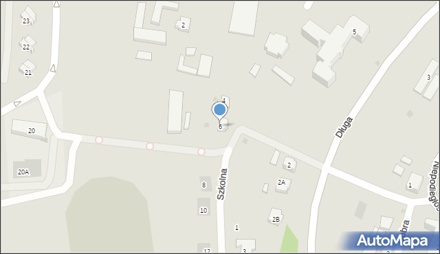 Debrzno, Szkolna, 6, mapa Debrzno