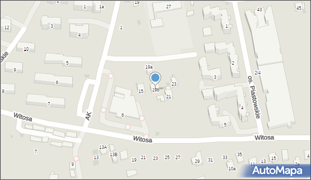 Dobczyce, Szkolna, 19b, mapa Dobczyce