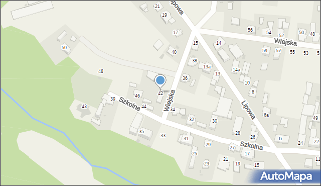 Dobra, Szkolna, 42, mapa Dobra
