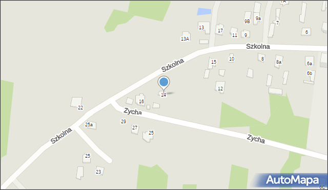 Dobre, Szkolna, 14, mapa Dobre