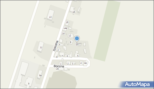 Dobre, Szkolna, 10, mapa Dobre