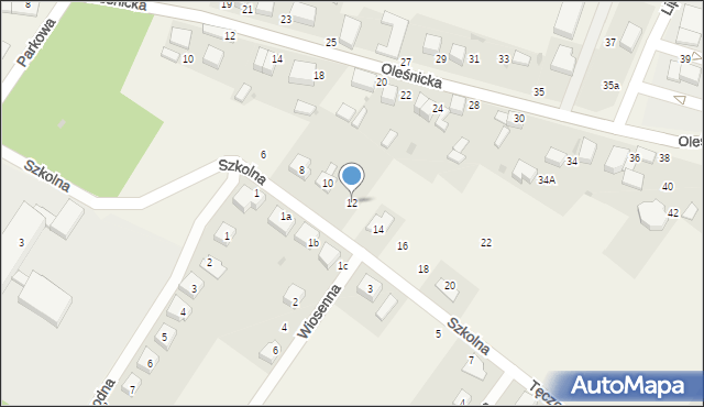 Dobroszyce, Szkolna, 12, mapa Dobroszyce