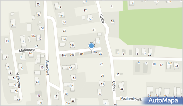 Dobrzykowice, Szkolna, 36h, mapa Dobrzykowice