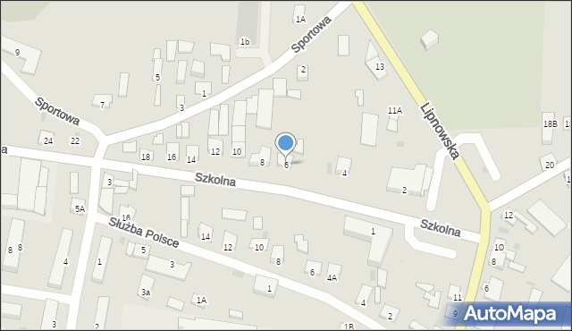 Dobrzyń nad Wisłą, Szkolna, 6, mapa Dobrzyń nad Wisłą