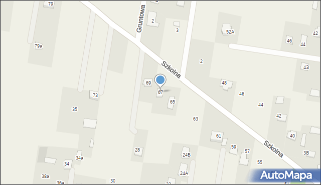 Dobrzyniewo Duże, Szkolna, 67, mapa Dobrzyniewo Duże