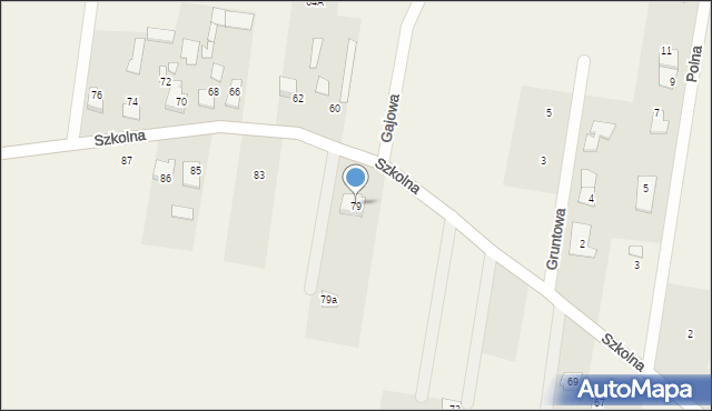 Dobrzyniewo Duże, Szkolna, 79, mapa Dobrzyniewo Duże