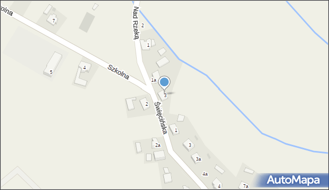 Domaradzka Kuźnia, Szkolna, 3, mapa Domaradzka Kuźnia