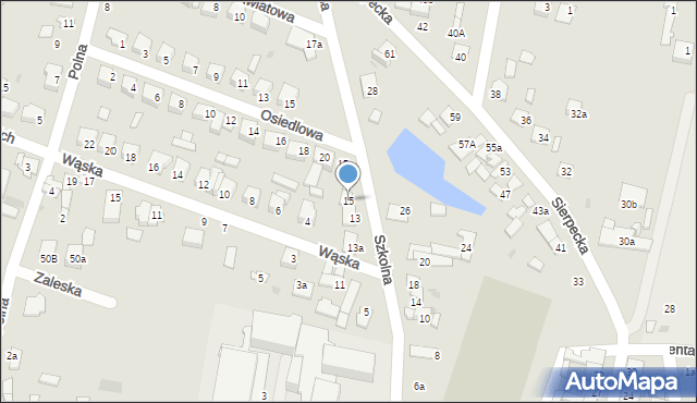 Drobin, Szkolna, 15, mapa Drobin