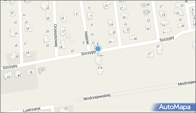 Duchnice, Szczypy Wacława, 27, mapa Duchnice