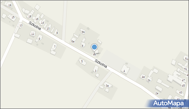 Dziedzice, Szkolna, 4b, mapa Dziedzice