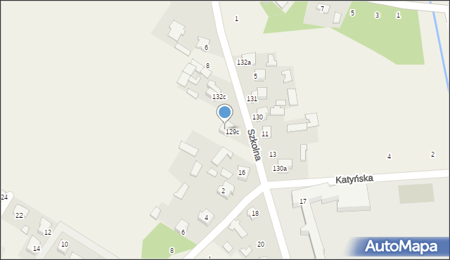 Dzikowiec, Szkolna, 14, mapa Dzikowiec