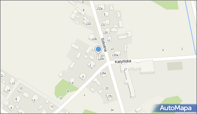 Dzikowiec, Szkolna, 16, mapa Dzikowiec