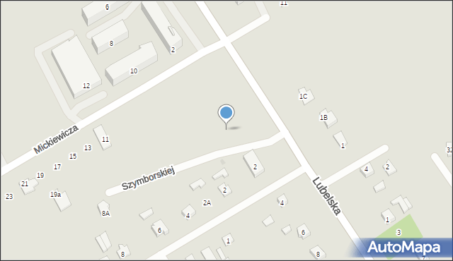Garwolin, Szymborskiej Wisławy, 2, mapa Garwolin