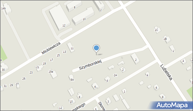 Garwolin, Szymborskiej Wisławy, 6, mapa Garwolin