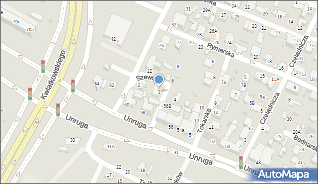 Gdynia, Szewska, 1, mapa Gdyni