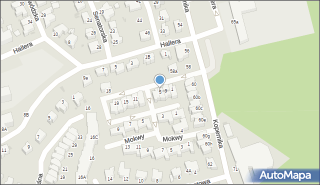 Gdynia, Szczeblewskiego W., 5, mapa Gdyni