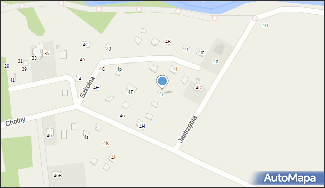 Glinianka, Szkolna, 4i, mapa Glinianka